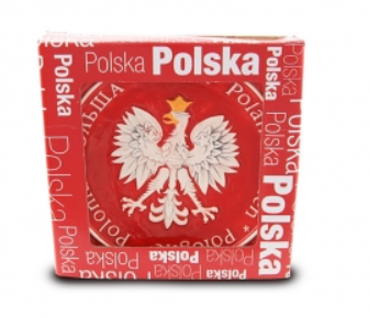Small ceramic plate Poland, Polska