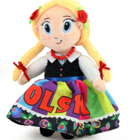 Plush Mascot Toy, Polska,POLAND DOLL