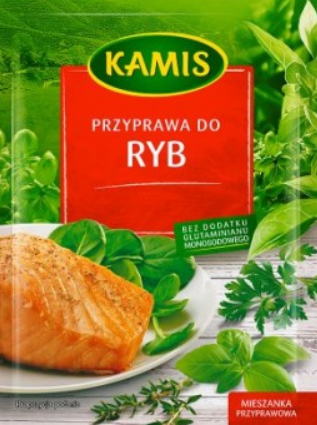 Vegetable seasoning for fish, przyprawa do ryb