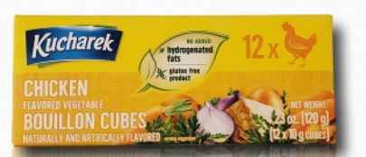 Chicken flavored bouillon,Kucharek, bulion Rosol z kury