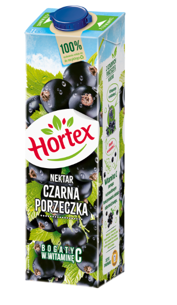 HORTEX NEKTAR CZARNA PORZECZKA,JUICE
