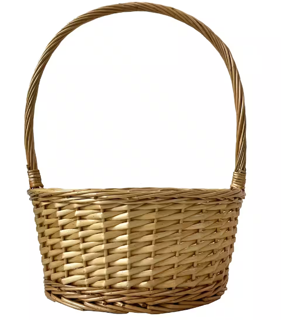 KOSZYK WIKLINOWY, EASTER WICKET BASKET SMALL