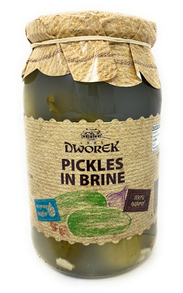 DWOREK PICKLES IN BRINE 900G