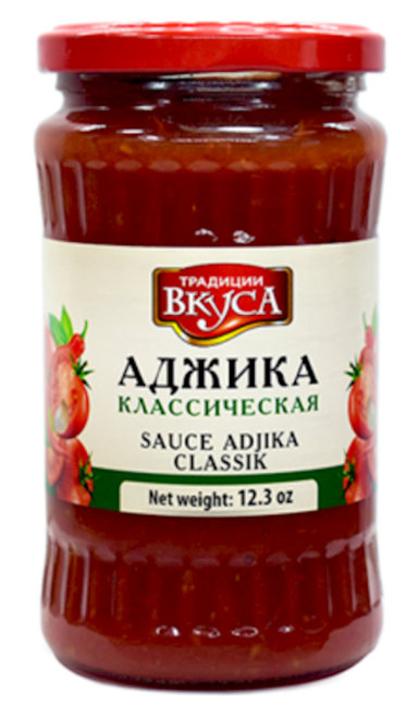 TRADICII VKUSA SAUSE WITH TOMATOES ""ADJIKA CLASSIK"" 350G