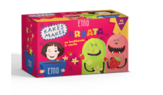 Herb tea Strawberries and vanilla Kake MaKe