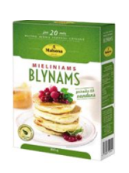 MALSENA BLYNAMS Flour mixture for yeast pancakes