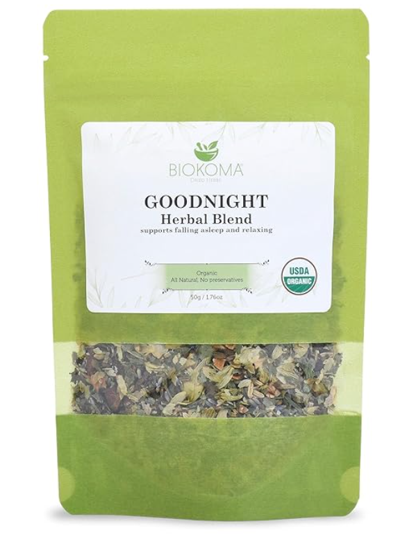 Goodnight Blend, dried leaves,Biokoma