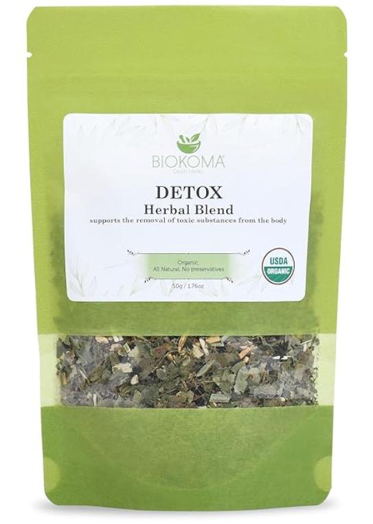 Detox,Herbal Blend, dried leaves, Biokoma