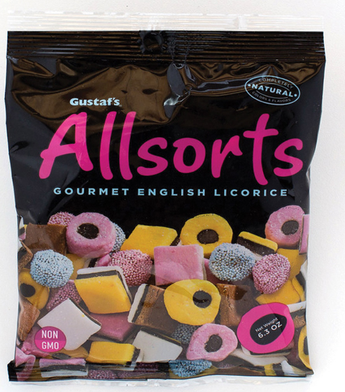 Gustaf's Licorice Allsorts Bag