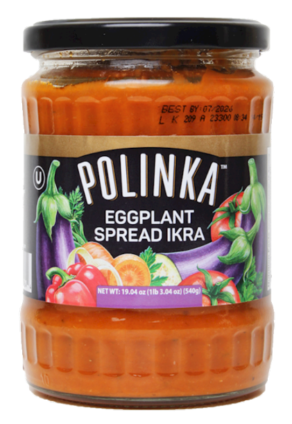 POLINKA EGGPLANT SPREAD IKRA, BULGARIA, 540G