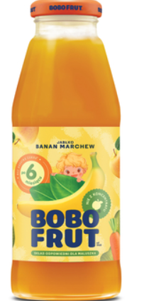 BOBO-FRUT JABLKO/BANAN/MARCHEW