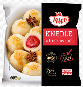 KNEDLE Z TRUSKAWKAMI,POTATO DUMPLINGS WITH STRAWBERRIES, JAWO