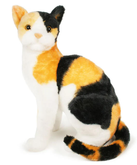 Catalina The Calico Cat | 14 Inch Stuffed Animal Plush
