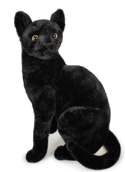 Boone The Black Cat | 13 Inch Stuffed Animal Plush