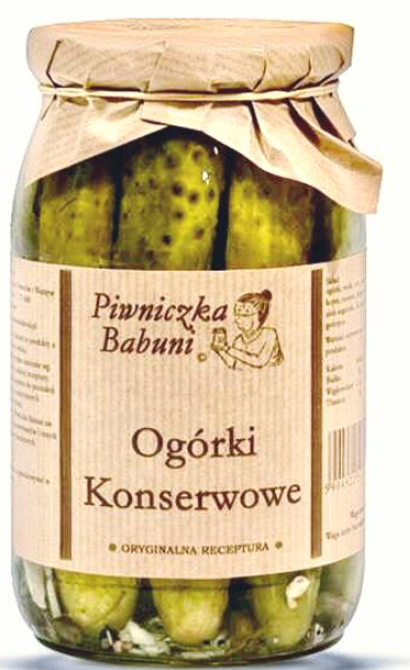 OGORKI KONSERWOWE, DILL PICKLES, PIWNICZKA BABUNI