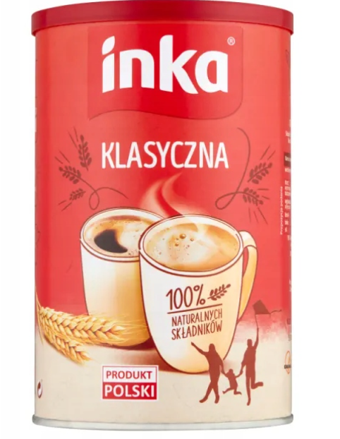 INKA KLASYCZNA PUSZKA, KAWA ZBOZOWA, INSTANT COFFE SUBSTITUTE