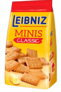 LEIBNIZ HERBATNIKI MINIS CLASSIC,MINI BISCUITS,BAHLSEN,120G