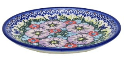 POLISH POTTERY,BOLESLAWIEC,TALERZ