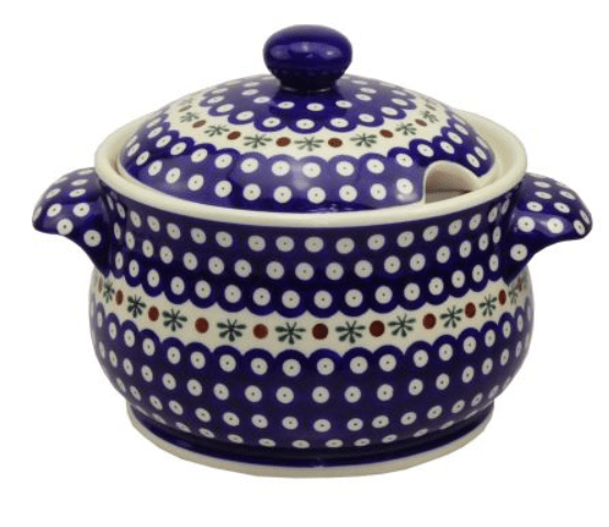 POLISH POTTERY,BOLESLAWIEC, WAZA NA ZUPE