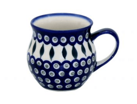 POLISH POTTERY,BOLESLAWIEC,KUBEK