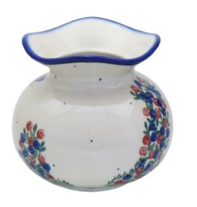 POLISH POTTERY,BOLESLAWIEC, WAZON
