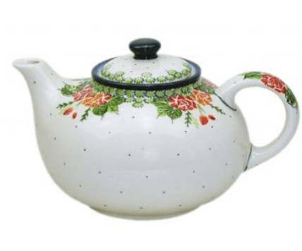 POLISH POTTERY,BOLESLAWIEC, CZAJNIK