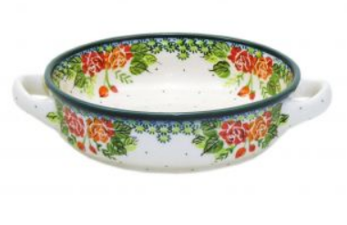 POLISH POTTERY,BOLESLAWIEC,RONDELEK