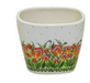 POLISH POTTERY,BOLESLAWIEC, OSLONKA NA DONICE