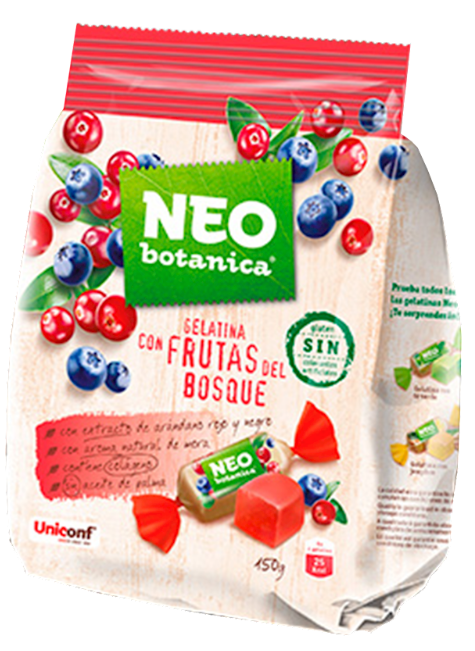UC NEO BOTANICA Jelly Candies "Wild Berries", Spain, 150g