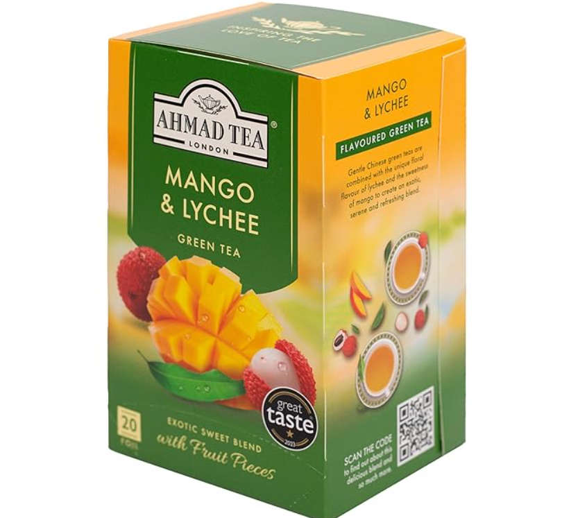 MANGO & LYCHEE GREEN TEA TEA,AHMAD