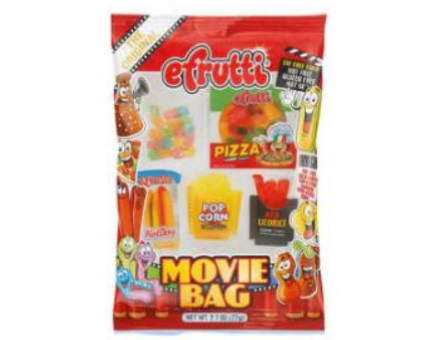 MOVIE BAG THEME, CANDY, EFRUTTI