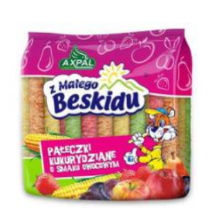 PALECZKI KUKURYDZIANE OWOCOWE,AXPAL