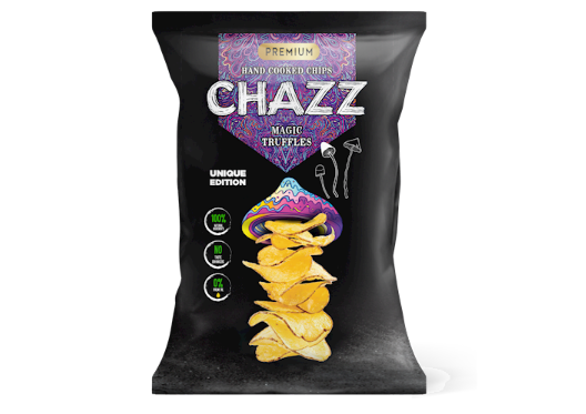 CHAZZ POTATO CHIPS WITH TRUFFLES, 90G