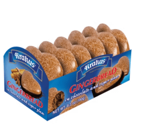 PIERNIK DUET FAMILIJNY, GINGERBREAD IN CHOCOLATE WITH SUGAR GLAZE, KRAKUS