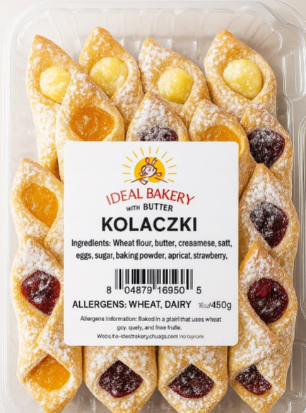 KOLACZKI IDEAL BAKERY  (CHRISTMAS ORDER)