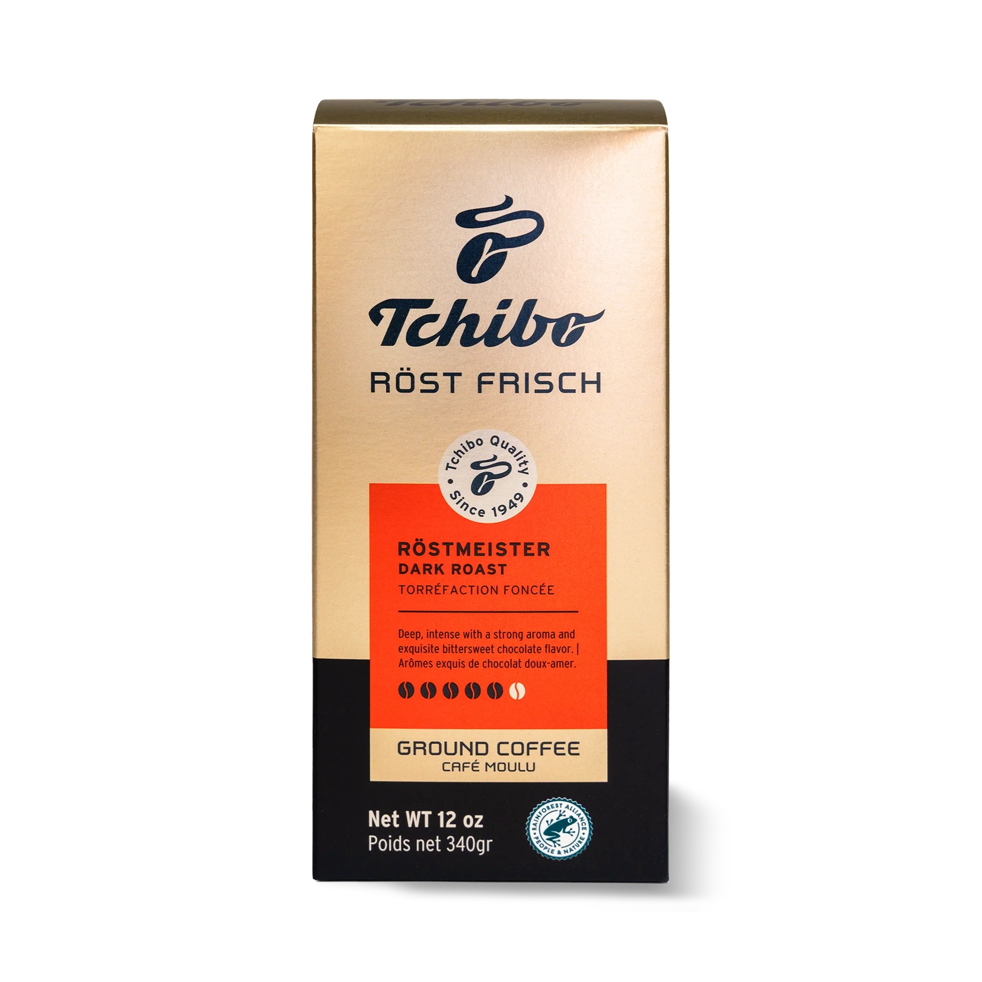 zed)  Tchibo Dark Roast Ground Coffee – 100% Arabica European Coffee