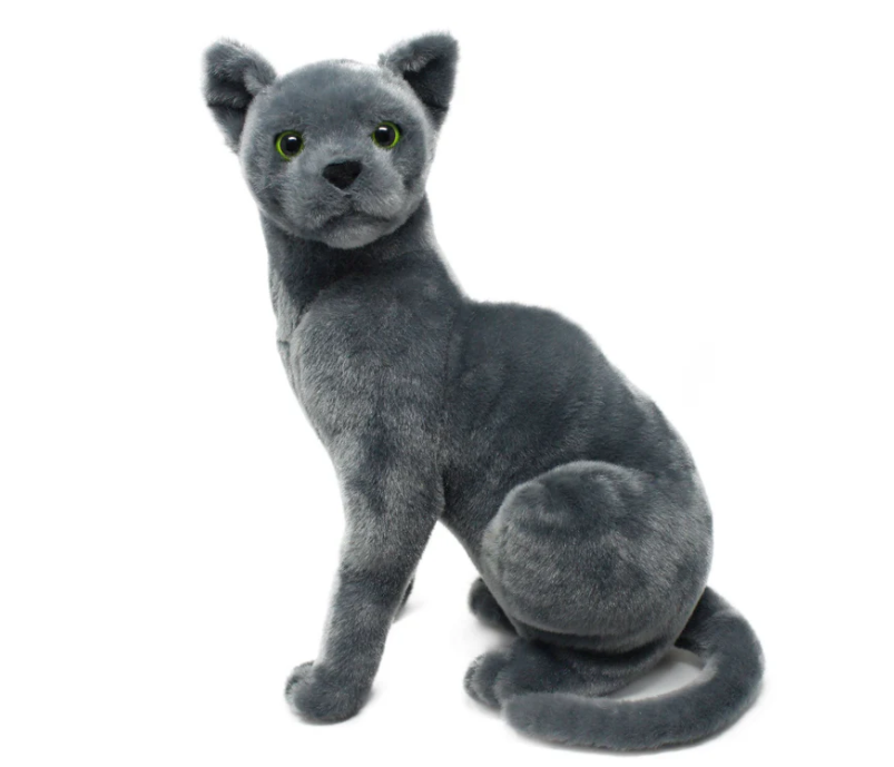 The Russian Blue Cat | 13 Inch Stuffed Animal Plush