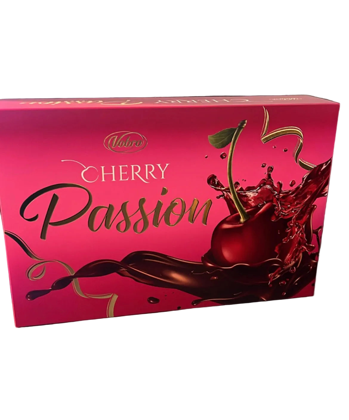 VOBRO BOMBONIERKA CHERRY PASSION, BOX OF CHOCOLATE, 280G