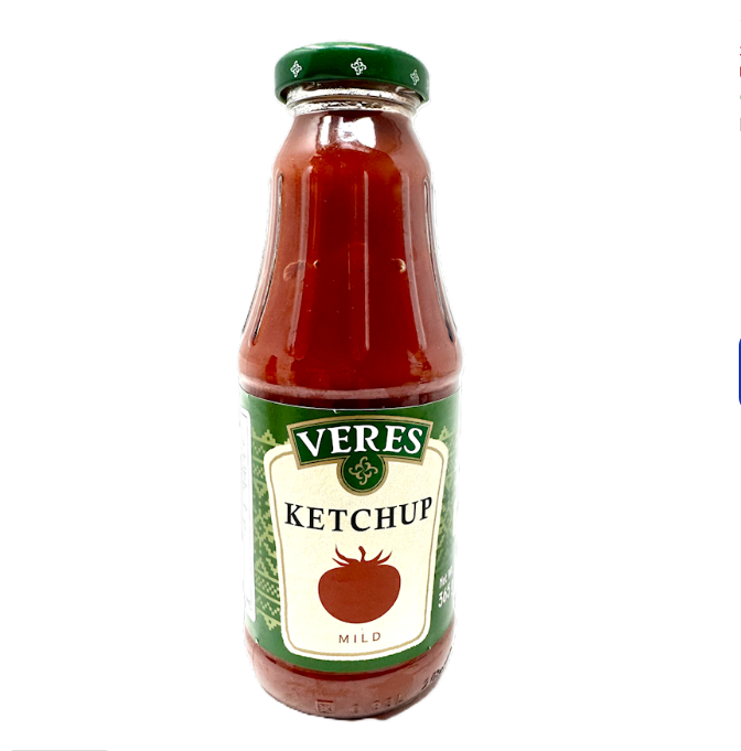 Veres mild ketchup premium Ukrainian tomato ketchup bottle