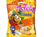 Colorful packaging of Zoolle Musss with cartoon character on a white background