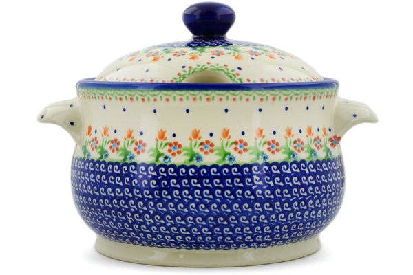 Tureen 116 oz Spring Flowers Theme
