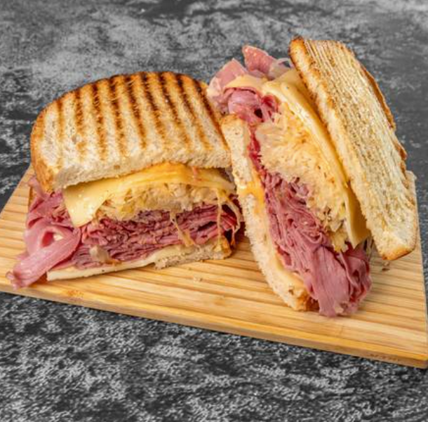 E2 Pastrami Reuben Hot Sandwich