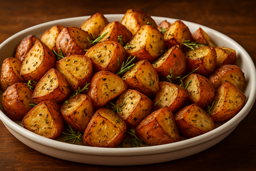 Deli tray full of ROASTED RED POTATOES