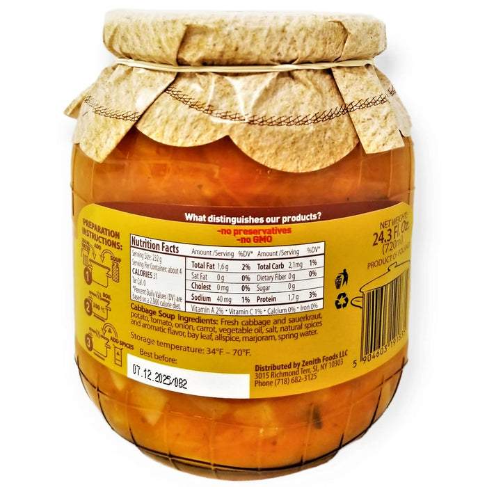 DWOREK CABBAGE SOUP (720G)