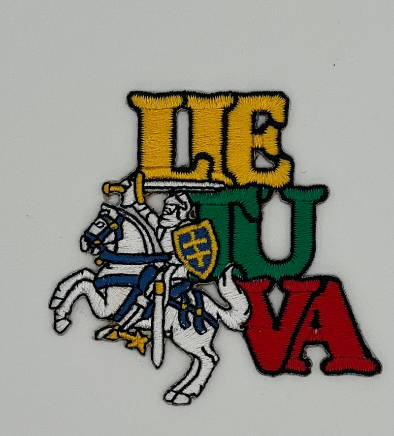 Patch Embroidered Lithuania