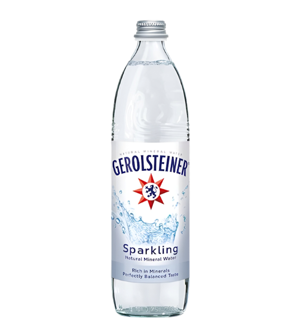 GEROLSTEINER Sparkling Mineral Water (Glass), Germany, 750ml