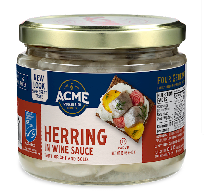 ACME Herring in Wine Sauce, USA, 12oz