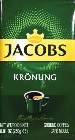 
Jacobs Krönung roast and ground coffee 250g classic European coffee