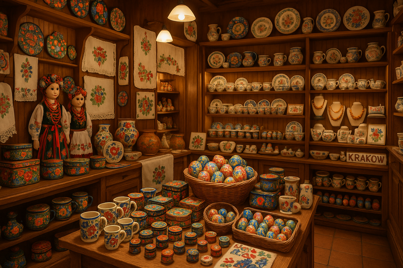 Krakow Poland Gift Shop