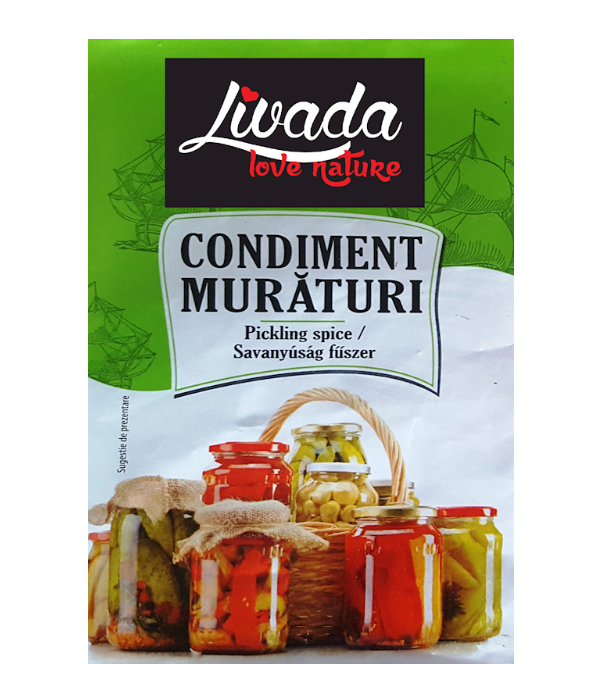 LIVADA, PICKLING SPICES, 25G, Romania